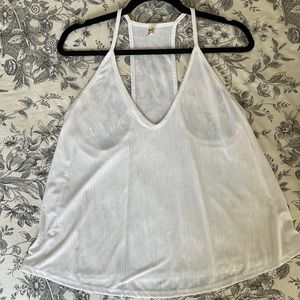 White Free People Intimately top.